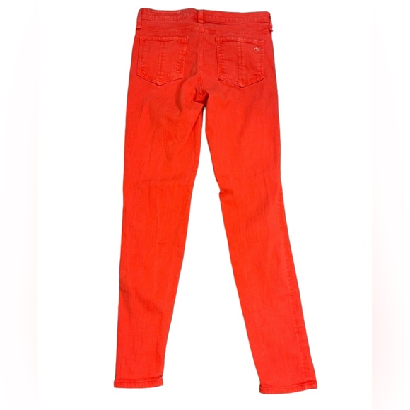 RAG & BONE Zipper Capri Orange - Picture 5 of 14